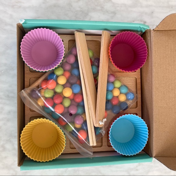 Montessori Math Color Sorting and Tracing Board - Picture 12 of 12